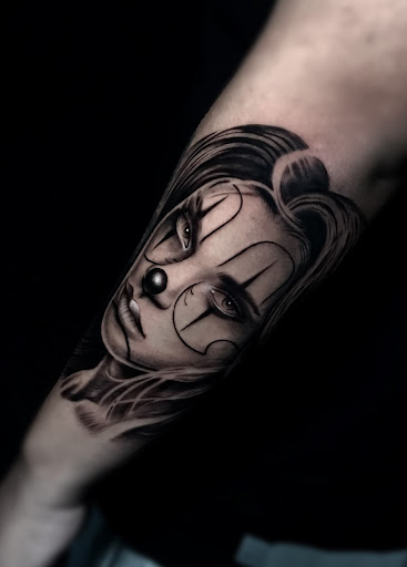 Explore tattoo ideas for soulmates, creative tattoo ideas in Corona, available at Crop Circles Tattoo Studio