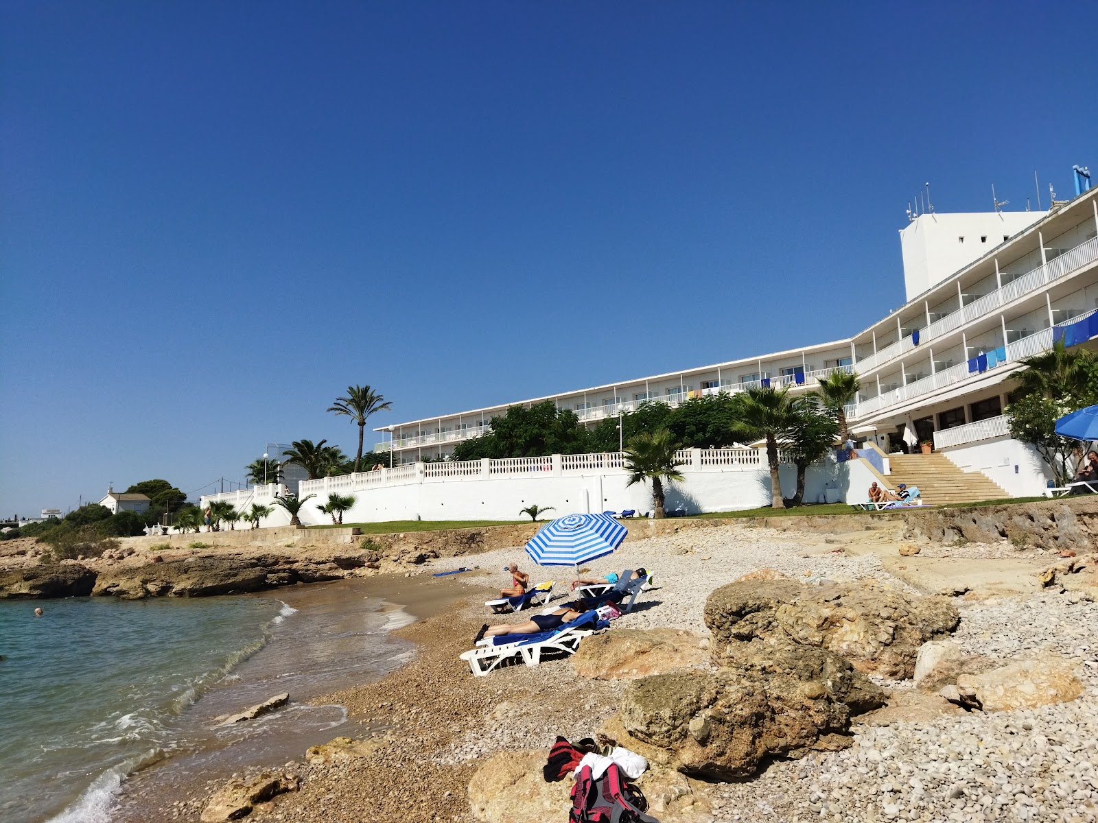 Photo de Platja Alcanar avec un rivage spacieux
