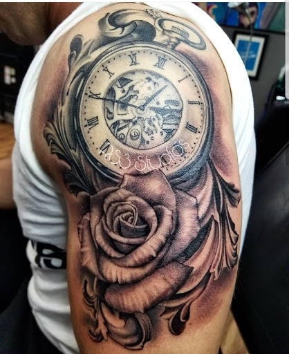 Explore mtb tattoo ideas, creative tattoo ideas in Houston, available at RS3 Studios