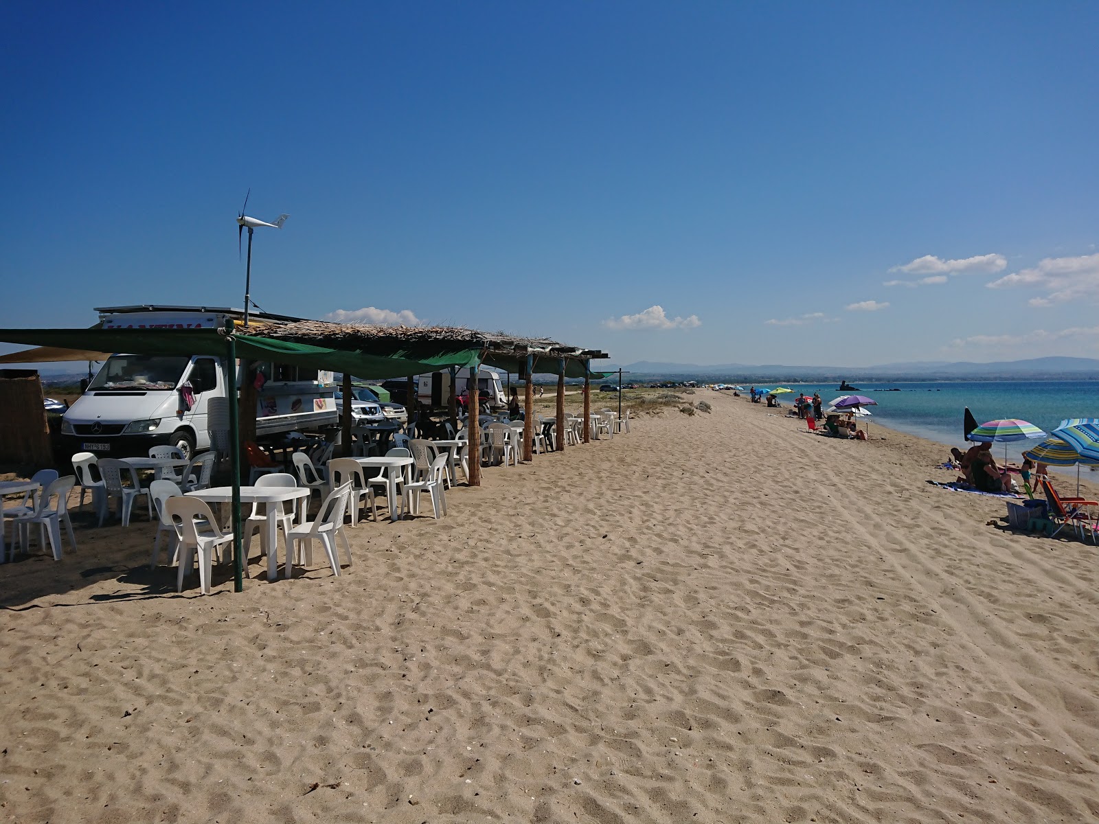 Photo de Epanomi beach zone des équipements