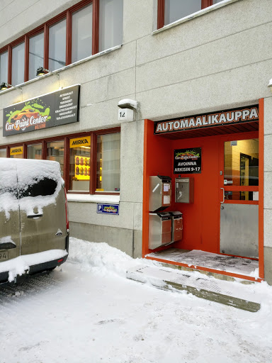 Automaalien- ja maalaustarvikkeiden ostopaikka. Car Paint Center Helsinki