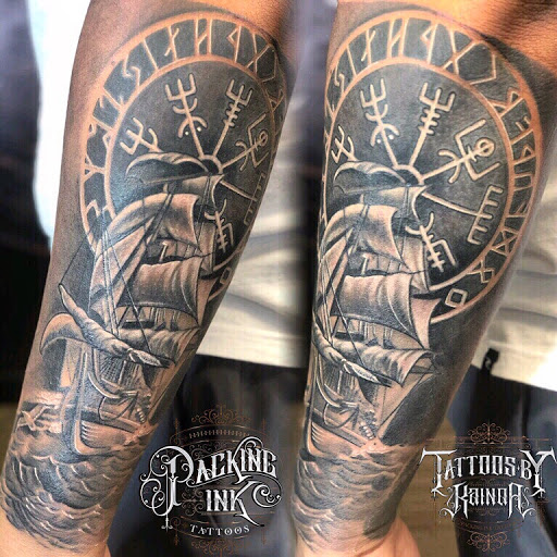 Explore mens collar bone tattoo ideas, creative tattoo ideas in Kailua Kona, available at Packing Ink Tattoos