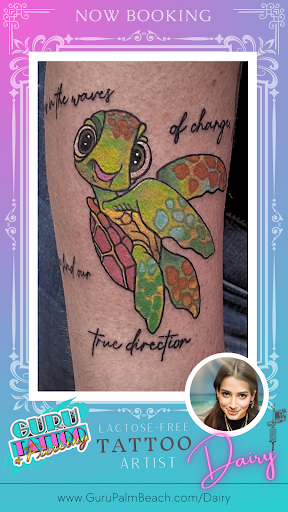 Explore name tattoo ideas for forearm, creative tattoo ideas in West Palm Beach, available at GURU Tattoo & Piercing - Palm Beach County