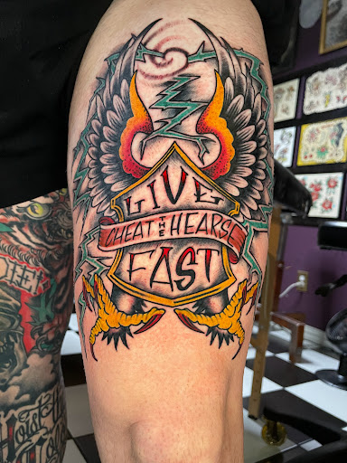 Explore chosen one tattoo ideas, creative tattoo ideas in Georgetown, available at Iron Rite Tattoo South