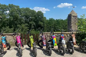 Trott’in Gardèche, Balade accompagnée de trottinette électrique tout-terrain, sport et aventure, vente, Gard, Ardèche image