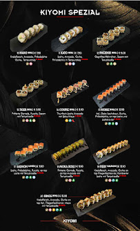 Menu du Kiyomi Sushi Kulmbach à Kulmbach