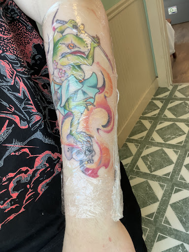 Explore shinedown tattoo ideas, creative tattoo ideas in Waterbury, available at Electric Radish Tattoo LLC