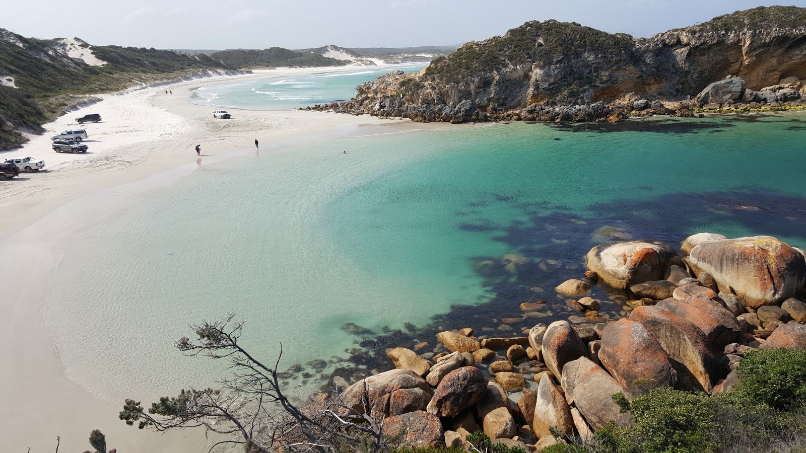 Foto von Nanarup Beach mit weißer sand Oberfläche
