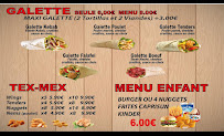 Menu du Food street Lille à Lille