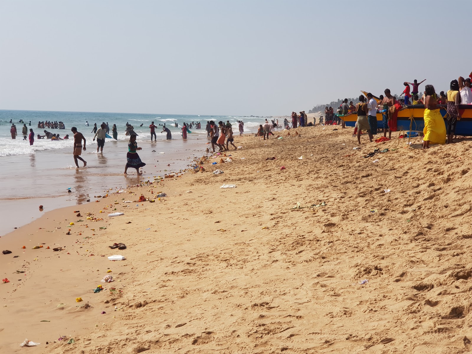 Siva Sagar Beach Akkupalli的照片 位于自然区域