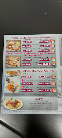 Pizzeria la City à Toulon - menu / carte
