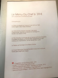 Restaurant gastronomique anico à La Bresse (la carte)