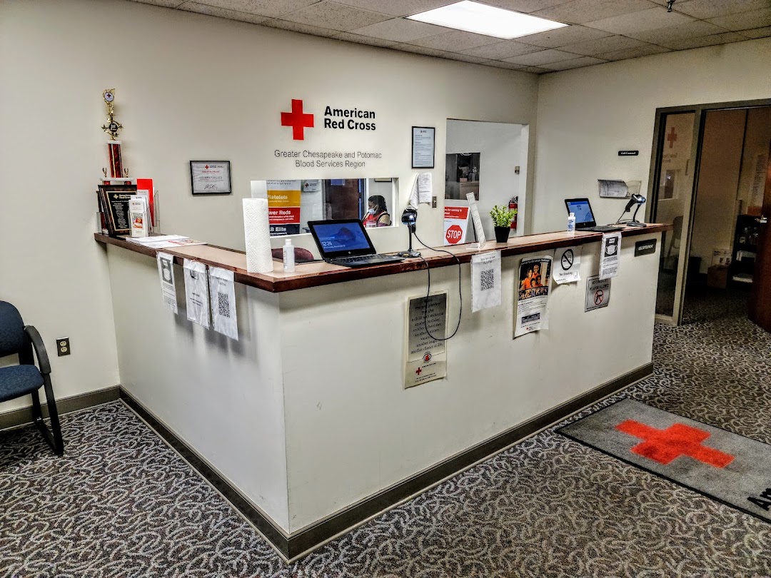 Columbia MD Red Cross Blood, Platelet and Plasma Donation Center