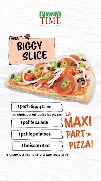 Pizza Time® Epinay-sur-Seine à Épinay-sur-Seine menu
