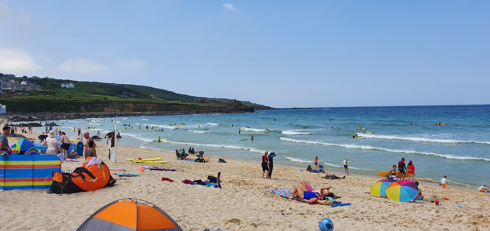 Foto de Porthmeor beach área de servicios