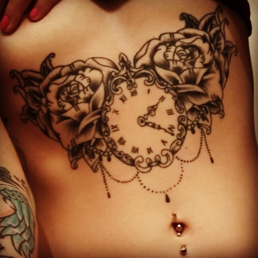 Explore tattoo of husband's name ideas, creative tattoo ideas in Loveland, available at Satori Tattoo