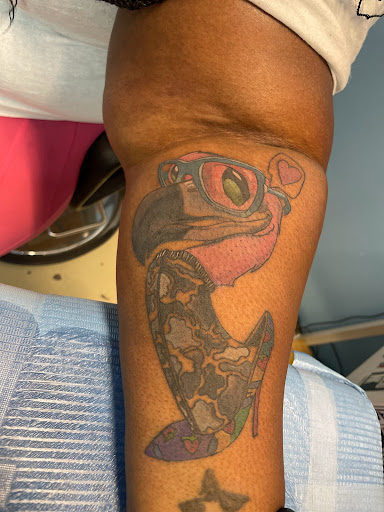 Explore scarecrow tattoo ideas, creative tattoo ideas in Mount Holly, available at Permanent Vacation Tattoos