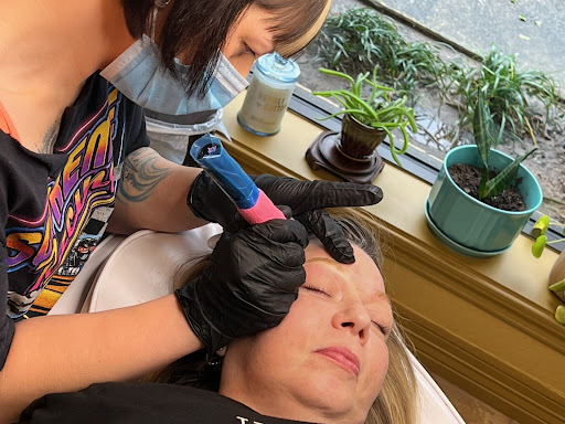 Explore lily of the valley tattoo ideas, creative tattoo ideas in Willis, available at High Brow, Low Key