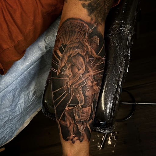 Explore tattoo ideas for brother who passed away, creative tattoo ideas in Woodhaven, available at 94 Ink Tattoos