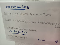 Restaurante Pipa Redonda à Evora carte