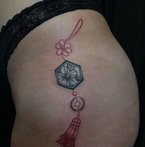 Explore lotus flower tattoo ideas, creative tattoo ideas in Dallas, available at Artistic Encounter