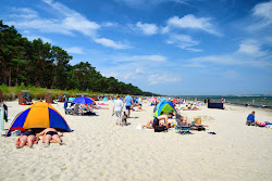 Photo de Plage de Prora avec rivage droit, long