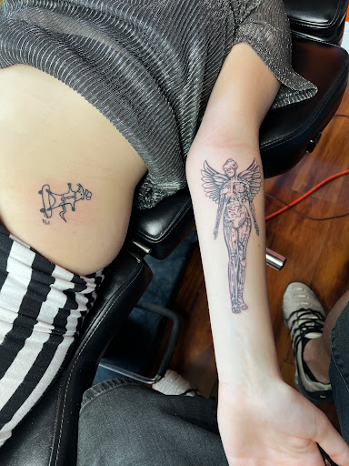 Explore mens forearm tattoo ideas, creative tattoo ideas in Indianapolis, available at A-1 Art Tattoos LLC