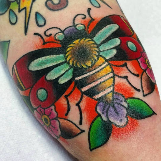 Explore small goth tattoo ideas, creative tattoo ideas in Pittsburgh, available at Atlas and Anchor Tattoo