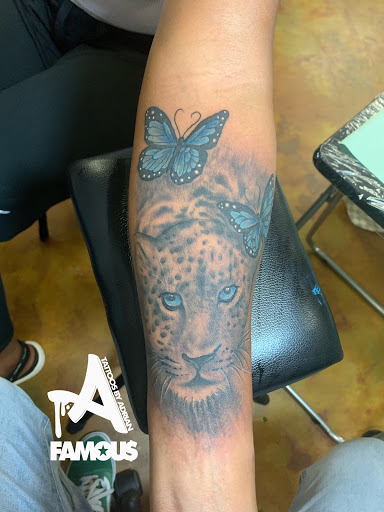 Explore toxic tattoo ideas, creative tattoo ideas in Hammond, available at Famous Ink, Inc.