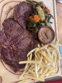 Steak du Restaurant français Le Mas des Vignes à Coudoux - n°6