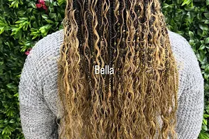 Bella afro hair braiding image