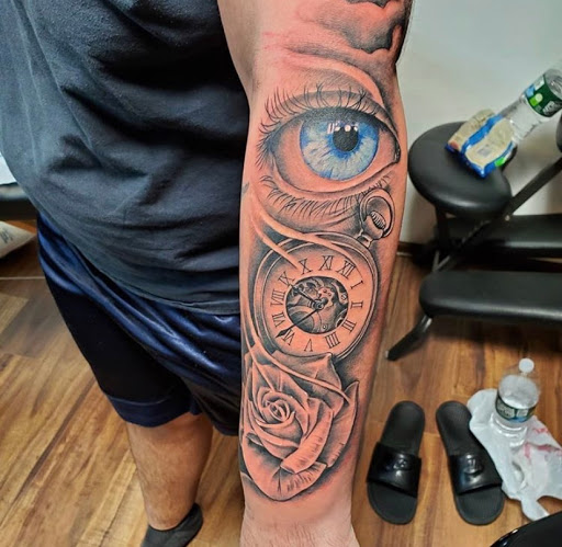 Explore song lyric tattoo ideas, creative tattoo ideas in Keyport, available at Taboo Tattoos