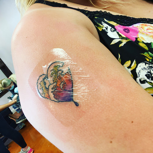 Explore small beach tattoo ideas, creative tattoo ideas in Aledo, available at Elevated Tattoo & Piercing