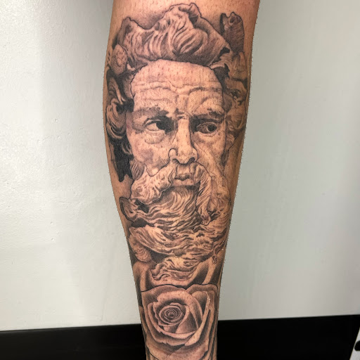 Explore butterfly semicolon tattoo ideas, creative tattoo ideas in Hamden, available at Burning Hearts Tattoo Co.