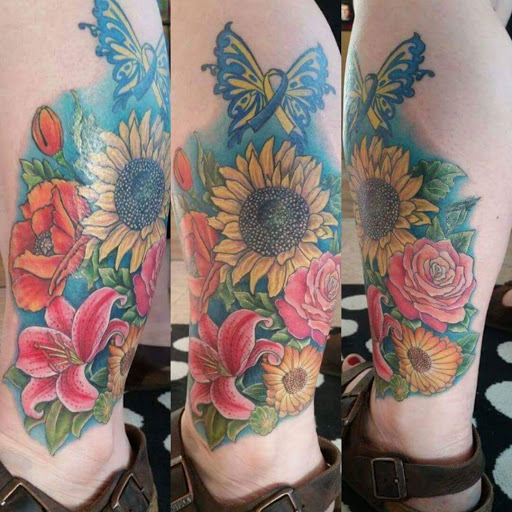 Explore tattoo ideas for triplets, creative tattoo ideas in Coquille, available at Inspired Ink Tattoo Shop