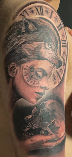 Explore child tattoo ideas for dad, creative tattoo ideas in Somers Point, available at Magnum Opus Tattoo Collective