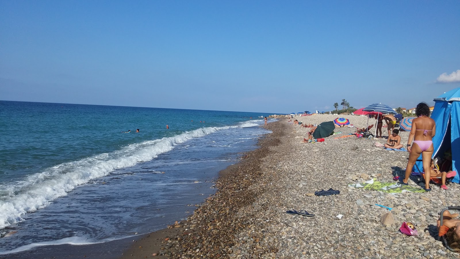 Lungomare di Tusa'in fotoğrafı plaj tatil beldesi alanı