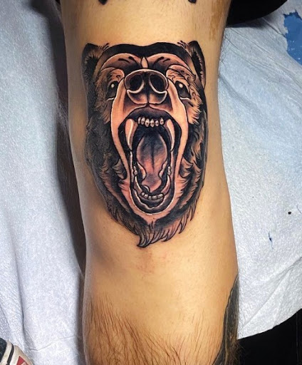 Explore hip and thigh tattoo ideas, creative tattoo ideas in Escondido, available at DermalGrafix Tattoo
