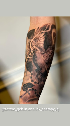 Explore animal crossing tattoo ideas, creative tattoo ideas in Monroe Township, available at Ink Therapy Tattoo
