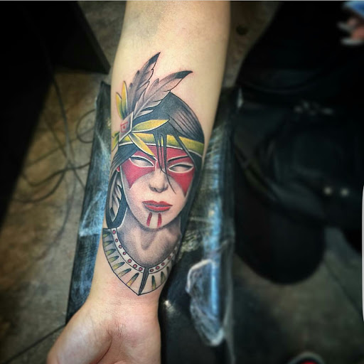 Explore record tattoo ideas, creative tattoo ideas in Sacramento, available at Stylz Tattoos & Piercings