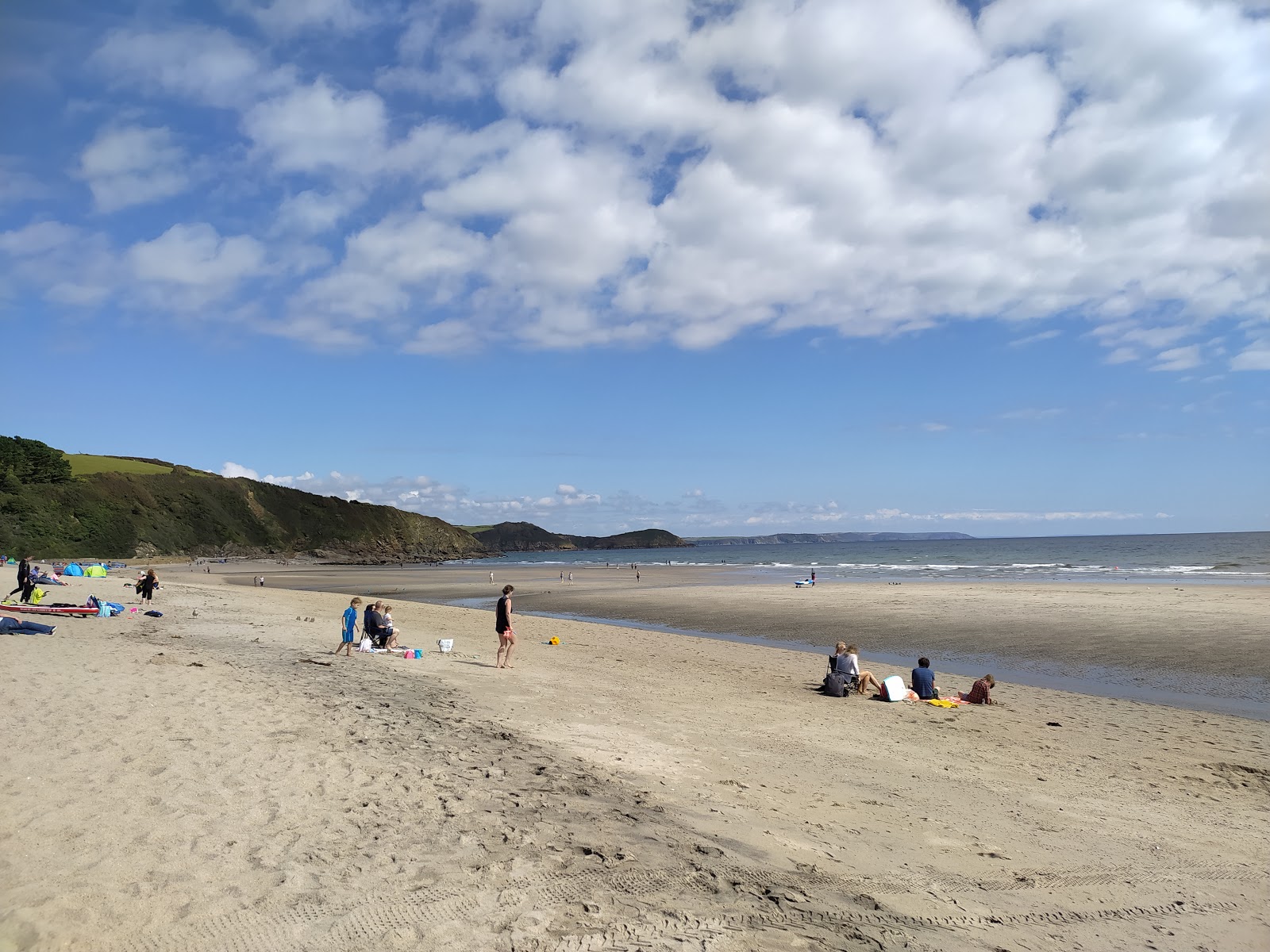 Zdjęcie Plaża Pentewan i osada
