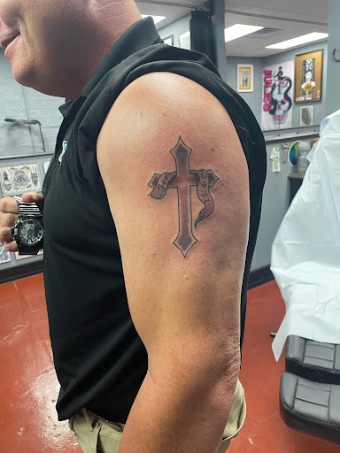 Explore full back tattoo ideas for guys, creative tattoo ideas in Birmingham, available at Classic 13 Tattoo