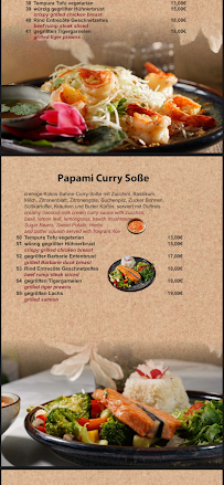 Restaurant de cuisine fusion asiatique Papa Mi - Asian Fusion Restaurant & Sushi Köln Innenstadt à Cologne (le menu)