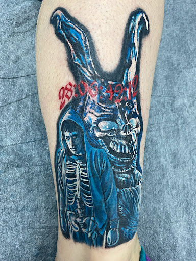 Explore jason tattoo ideas, creative tattoo ideas in Wallingford, available at Tattoolios Tattoo Emporium