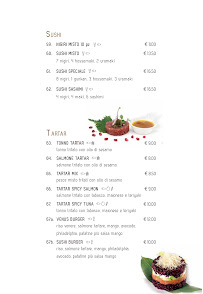 Menu du Mandalin à Cusano Milanino