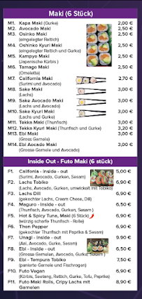 Asiaexpress Oishiibar à Heppenheim menu