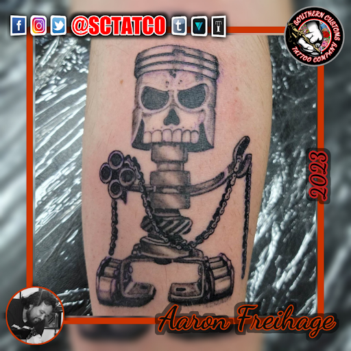 Explore dyslexia tattoo ideas, creative tattoo ideas in Fayetteville, available at Southern Customs Tattoo Company