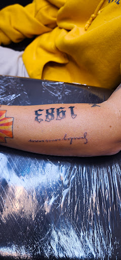 Explore tattoo ideas in french, creative tattoo ideas in Cary, available at EL ZORRO TATTOO and piercing