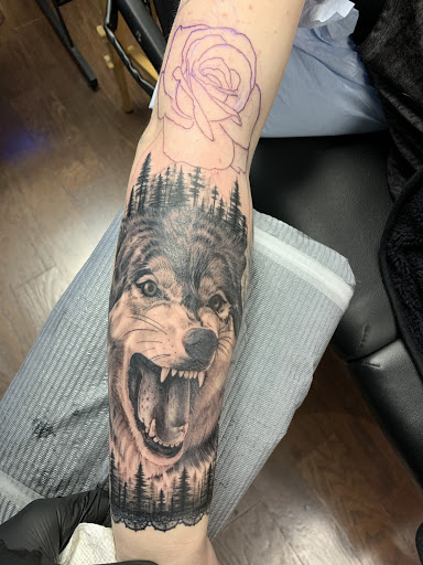 Explore wife tattoo ideas for husband, creative tattoo ideas in Endicott, available at 3102 tattoos