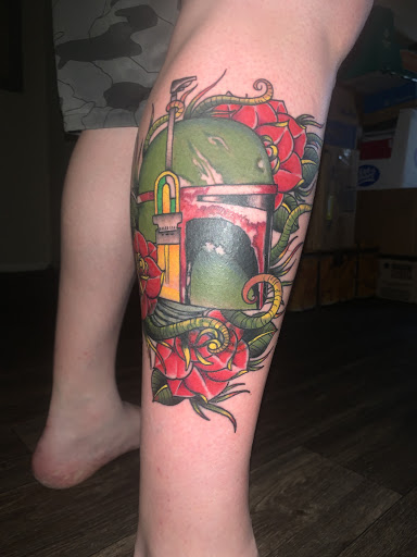 Explore back of shoulder tattoo ideas, creative tattoo ideas in Mesa, available at The Tattoo Lounge